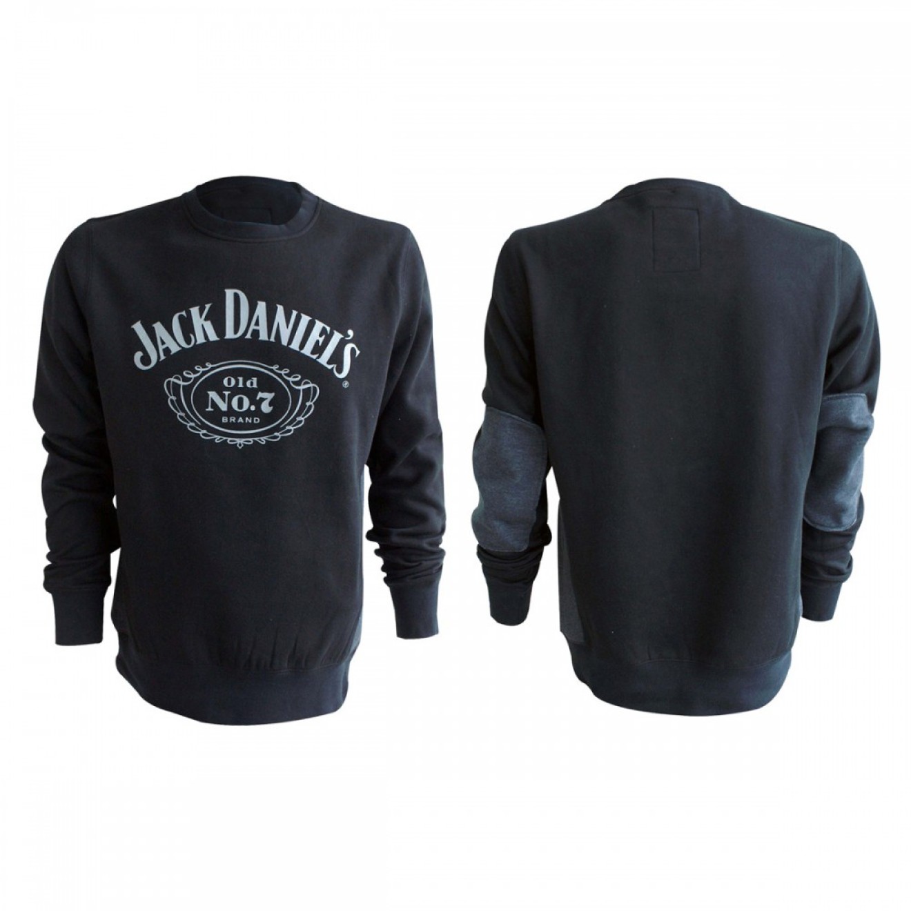 Jack Daniels - Pullover Old No. 7 schwarz