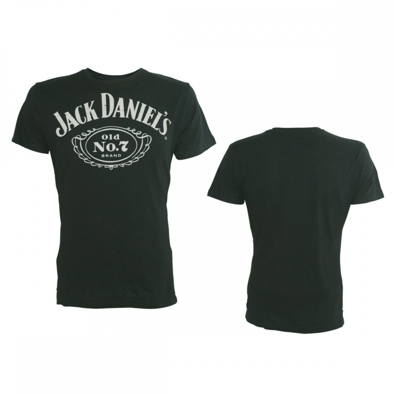 Jack Daniels - T-Shirt schwarz Chest Logo