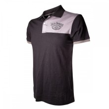 Jack Daniels - Polo Shirt Grey Patch with logo