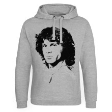 Jim Morrison Portrait Epic Hoodie, Farbe: Grau