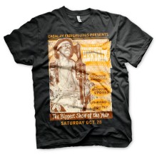 The Sound Of Hendrix Poster T-Shirt, Farbe: negro