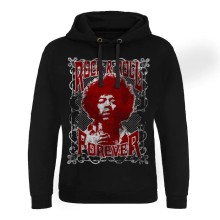 Jimi Hendrix - Rock 'n Roll Forever Epic Hoodie, Farbe: Schwarz