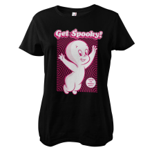 Casper - Get Spooky Girly Tee Frauen T-Shirt, Farbe: black