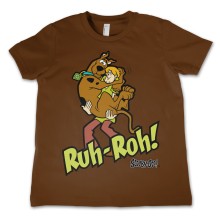 Scooby Doo Ruh-Ruh Kids T-Shirt, Farbe: Braun