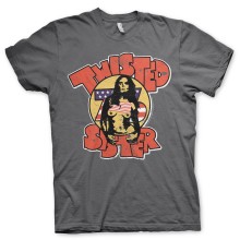 Twisted Sister - Topless 76´ T-Shirt, Farbe: Anthrazit