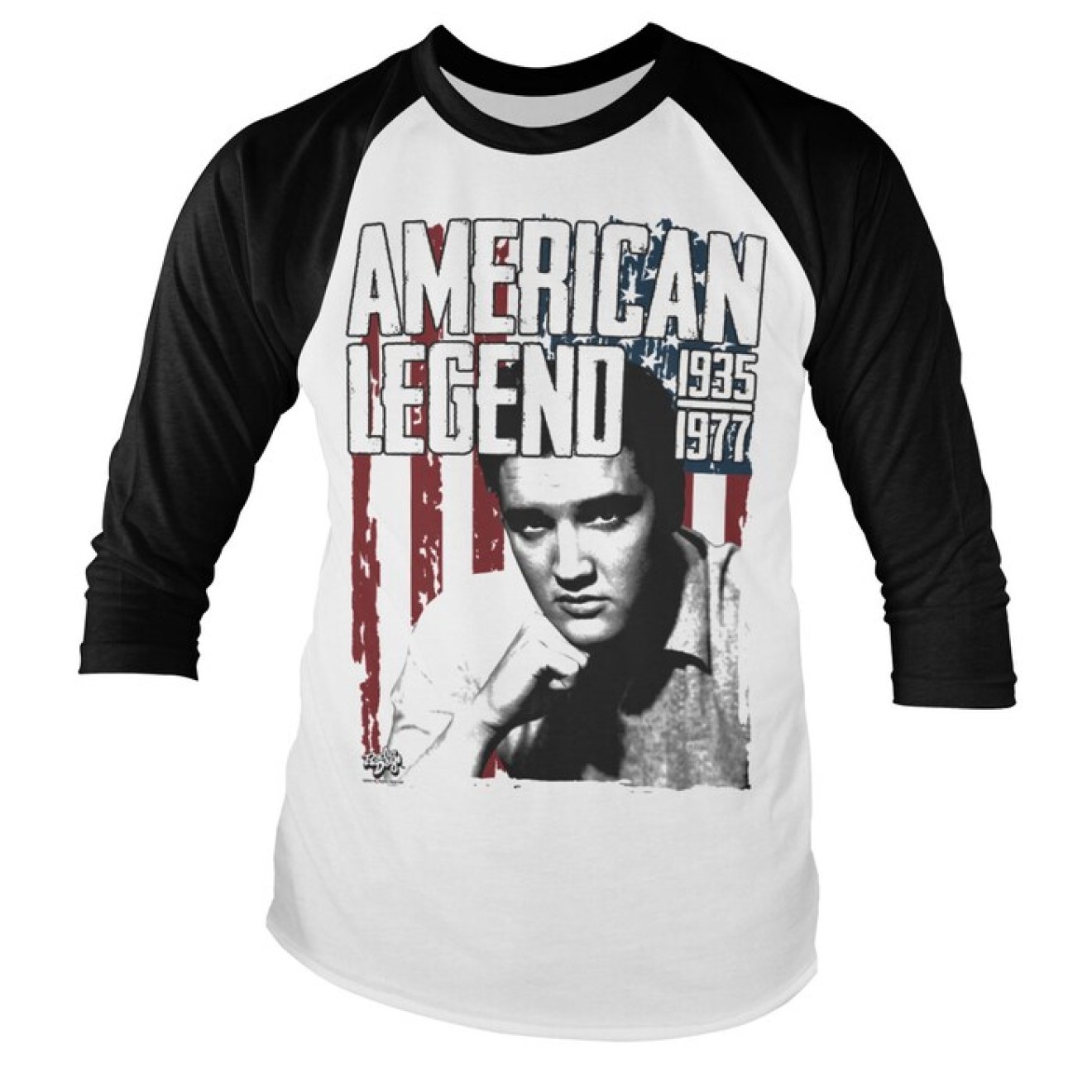 Elvis Presley - American Legend Baseball 3/4 Sleeve Shirt