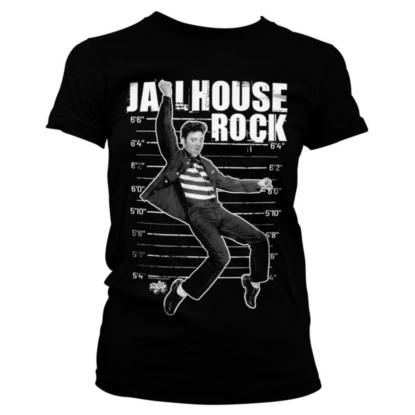 Elvis Presley - Jailhouse Rock Girly Tee T-Shirt