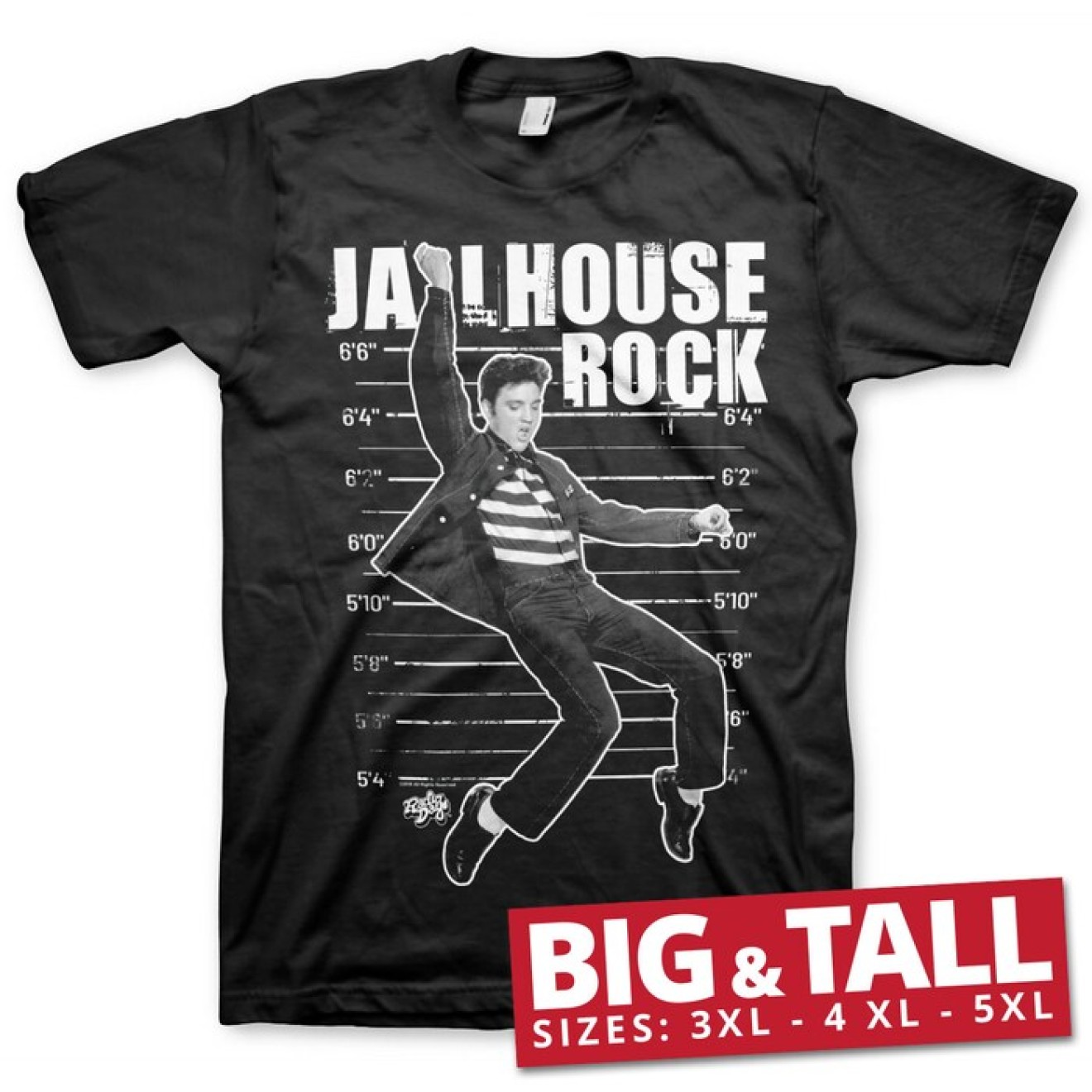 Elvis Presley - Jailhouse Rock Big & Tall T-Shirt