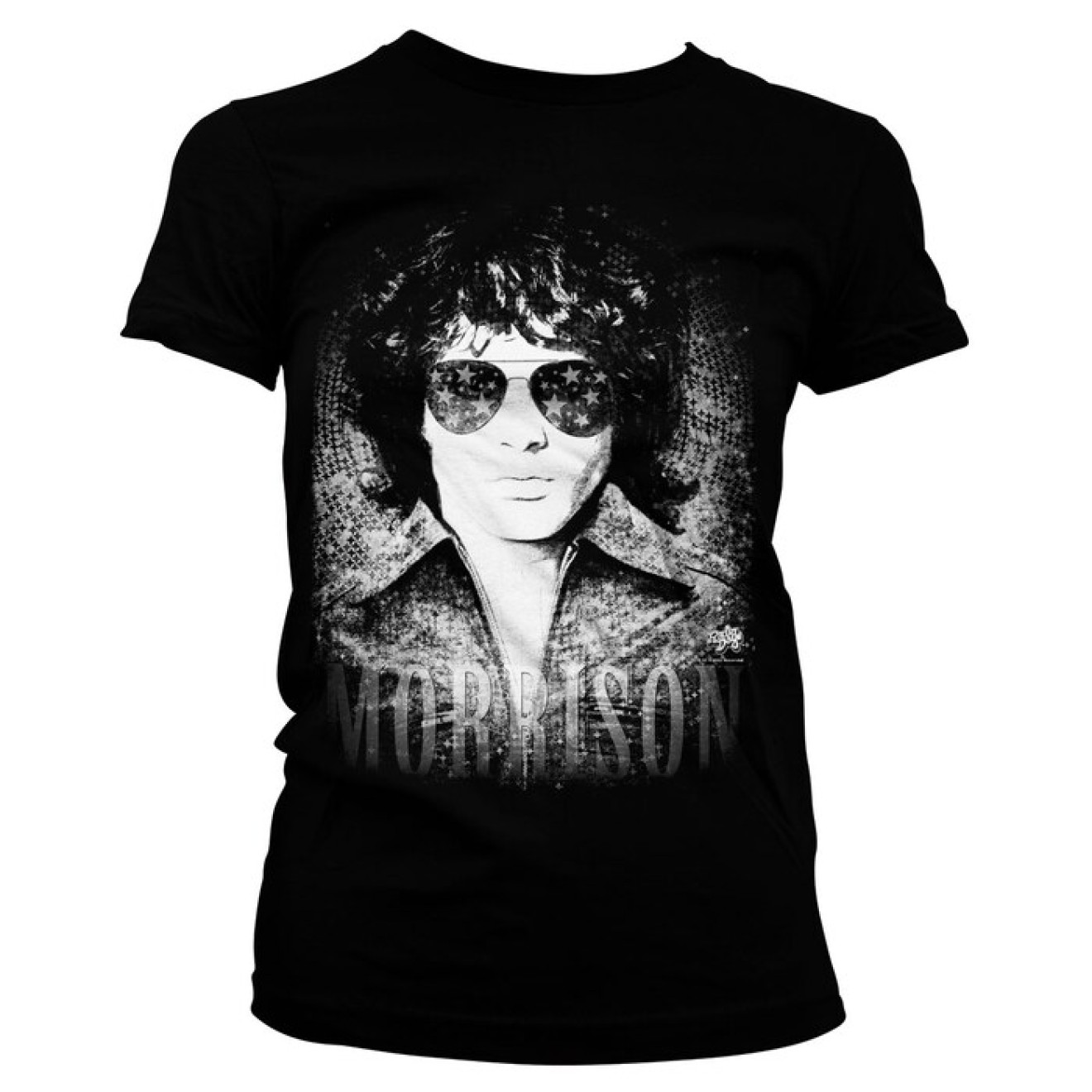 Jim Morrison - America Girly Tee T-Shirt
