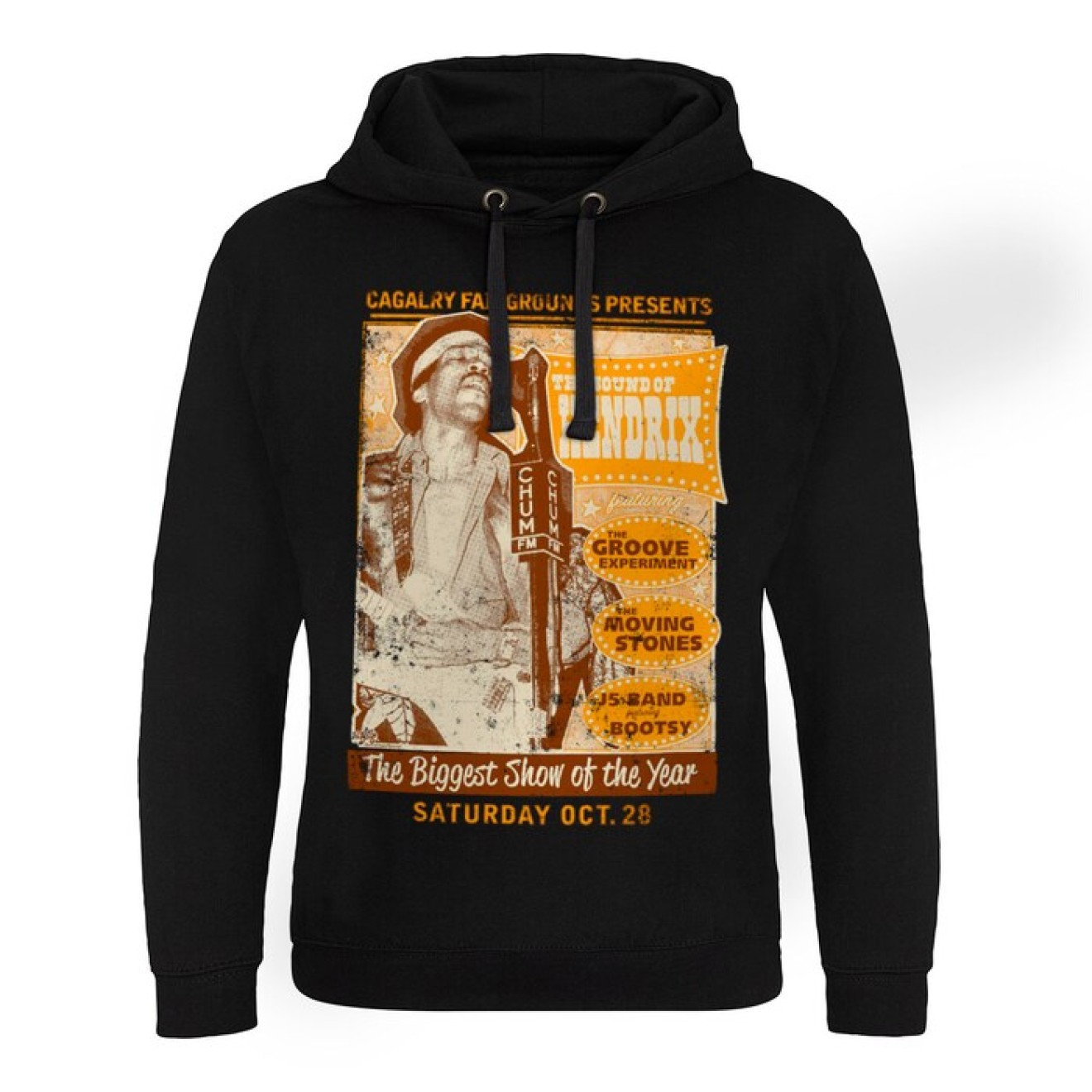 The Sound Of Hendrix Poster Epic Hoodie