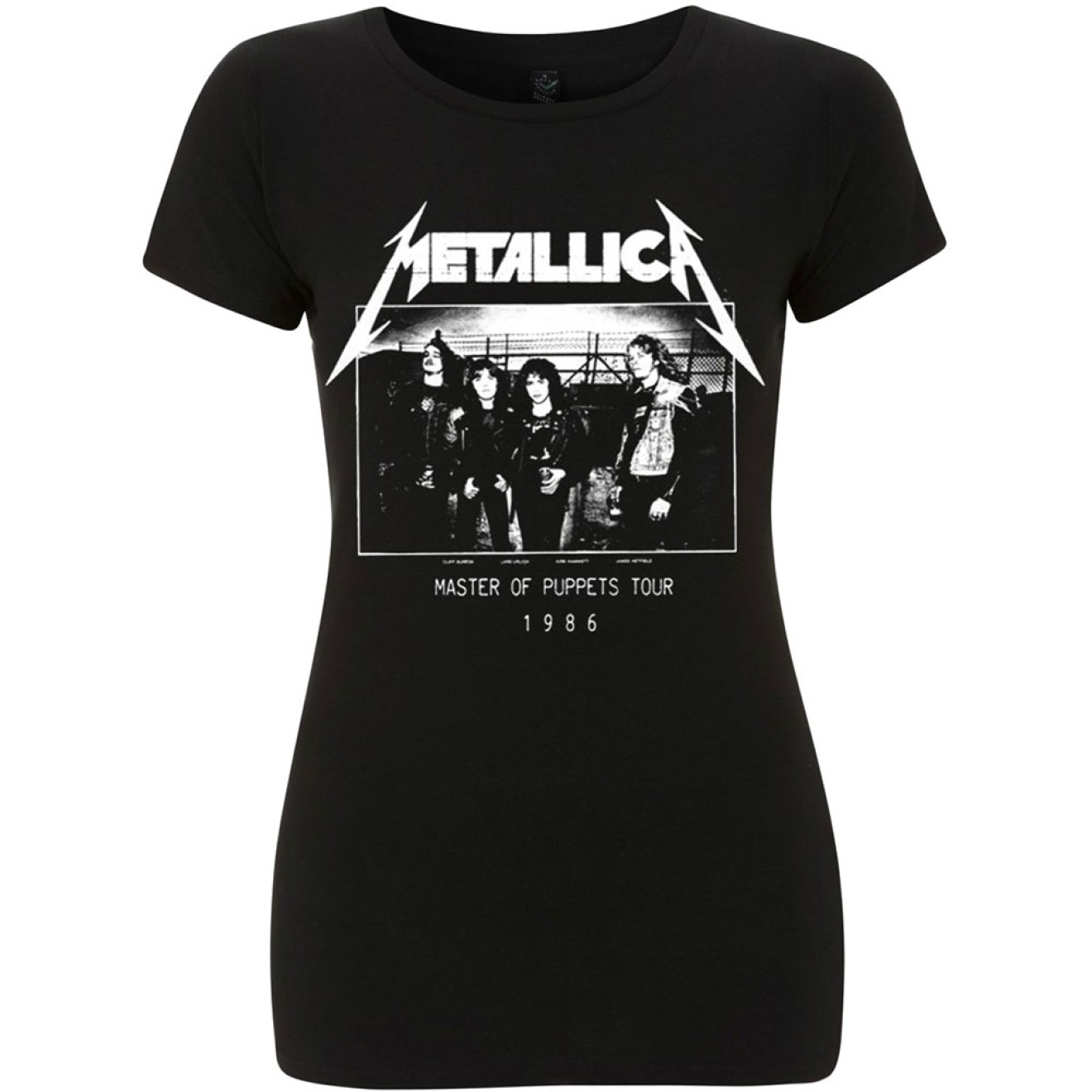 Camiseta Metallica para mujer MOP Photo Damage Inc Tour