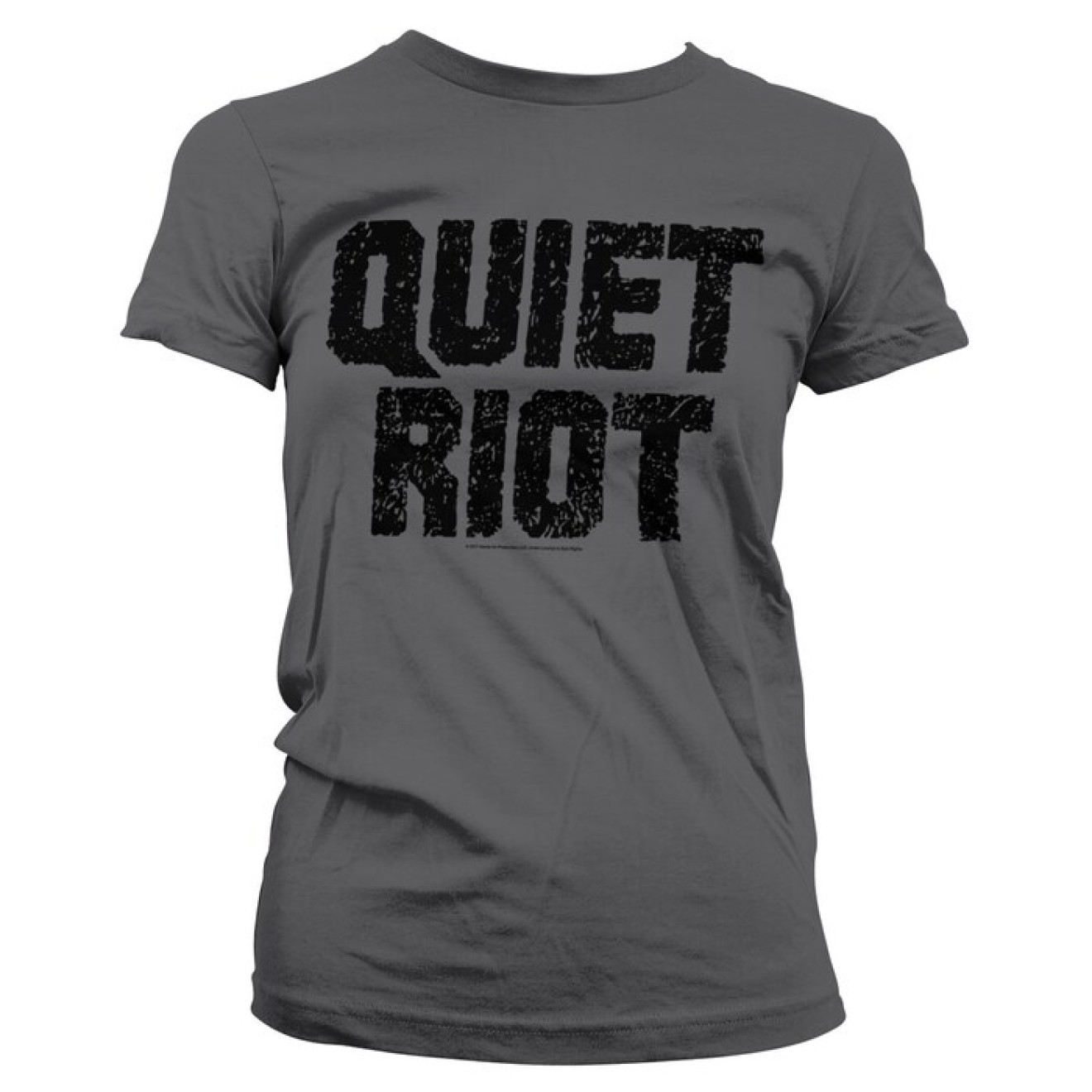 Quiet Riot Logo Girly Tee T-shirt