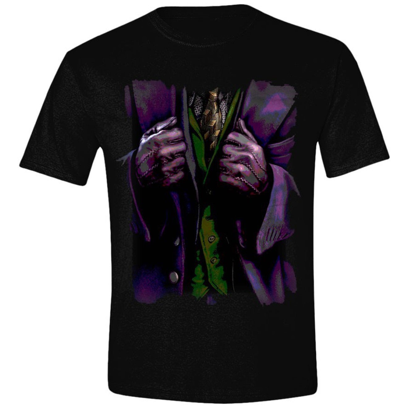 Batman - Costume de camiseta infantil Joker
