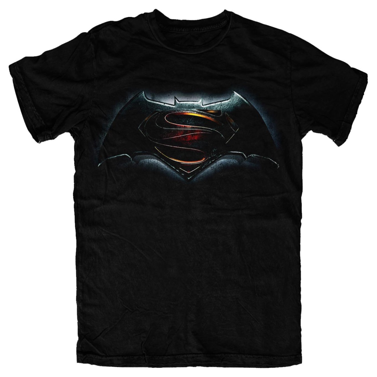 Batman v Superman Logo Kinder T-Shirt
