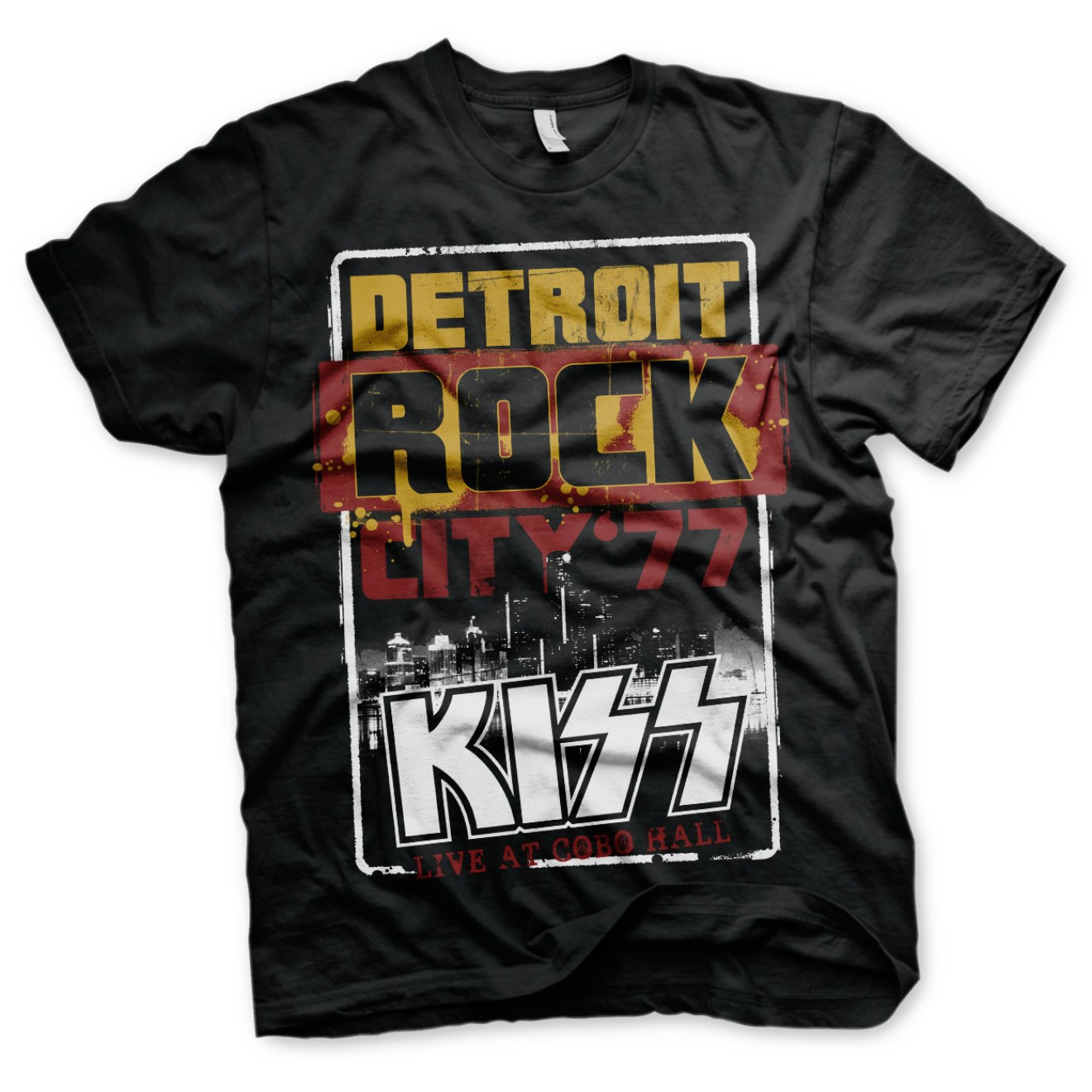 Kiss Detroit Rock City men's tee