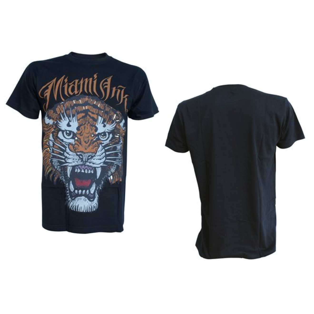Miami Ink T-Shirt Tiger Face tee