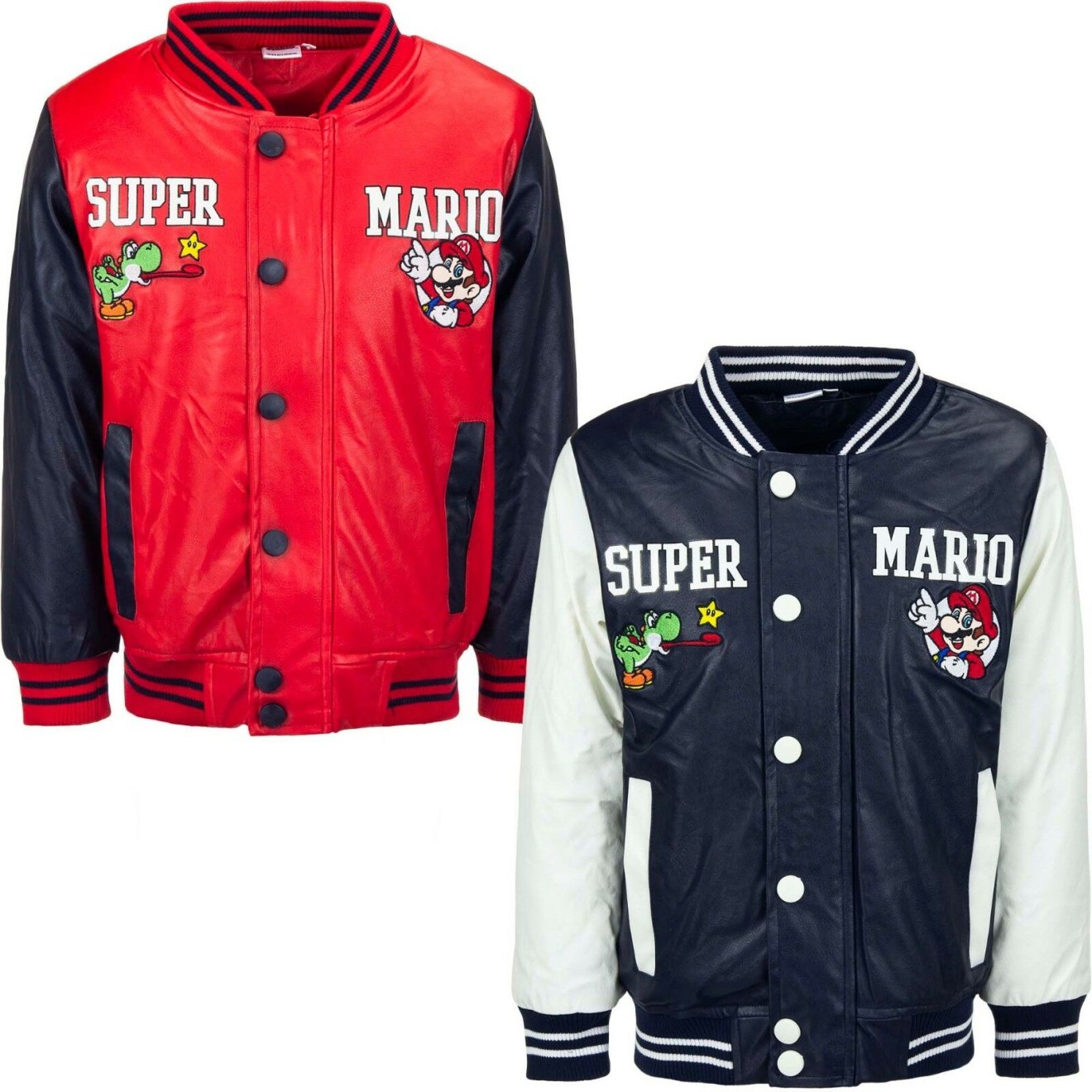Super Mario - Lucille College Jacket kids
