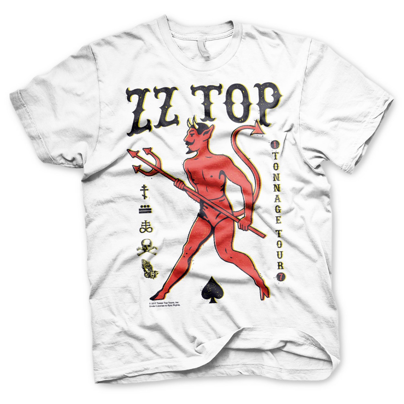 ZZ-Top - Tonnage Tout T-Shirt