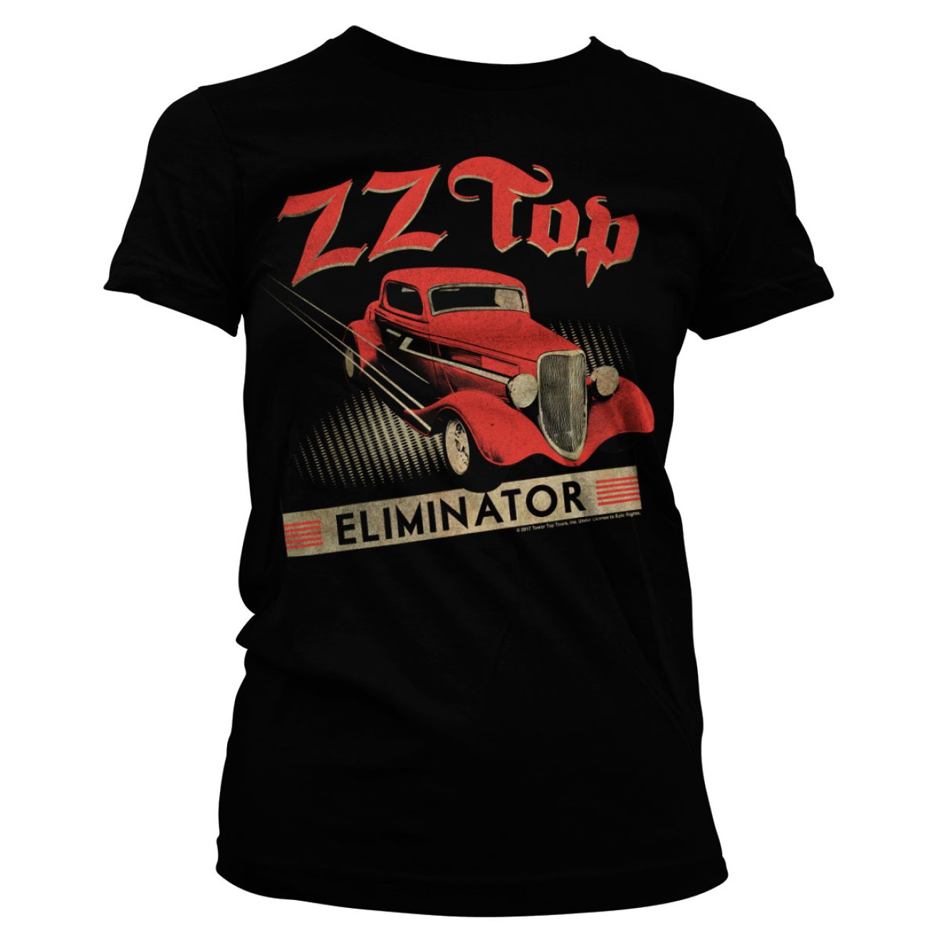 ZZ-Top Eliminator Girly Tee Frauen Top Tshirt