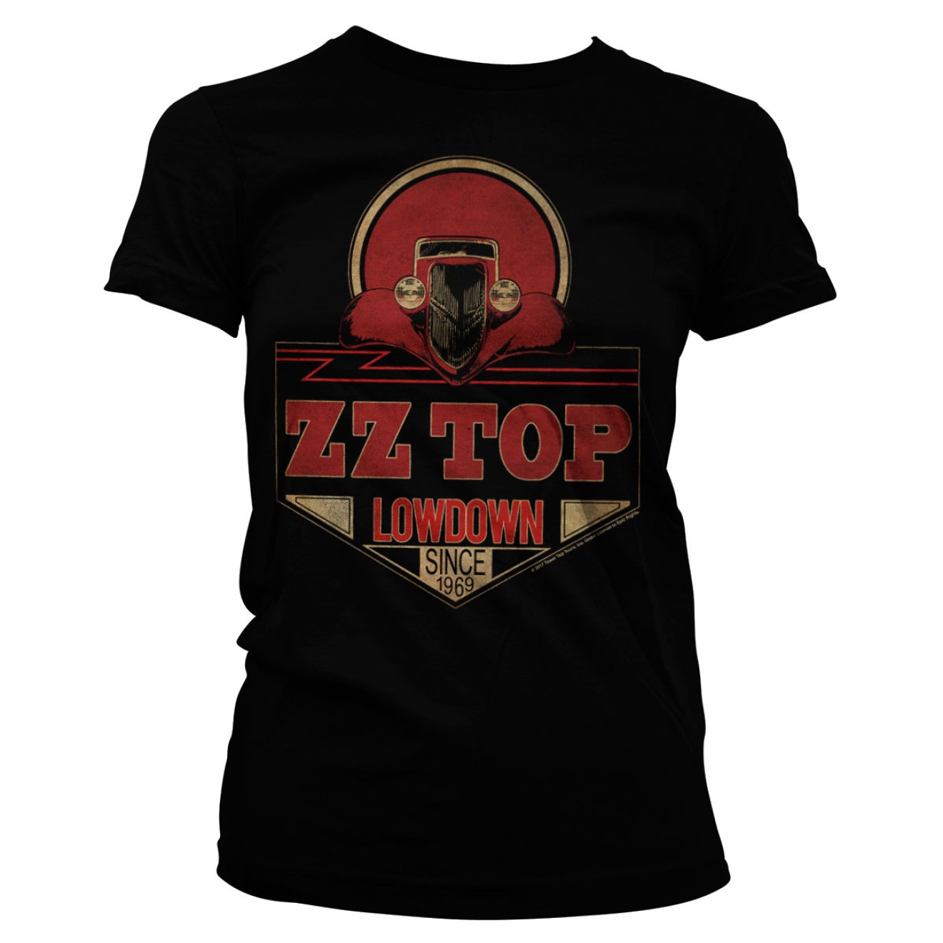 ZZ-Top - Lowdown Since 1969 Girly Tee