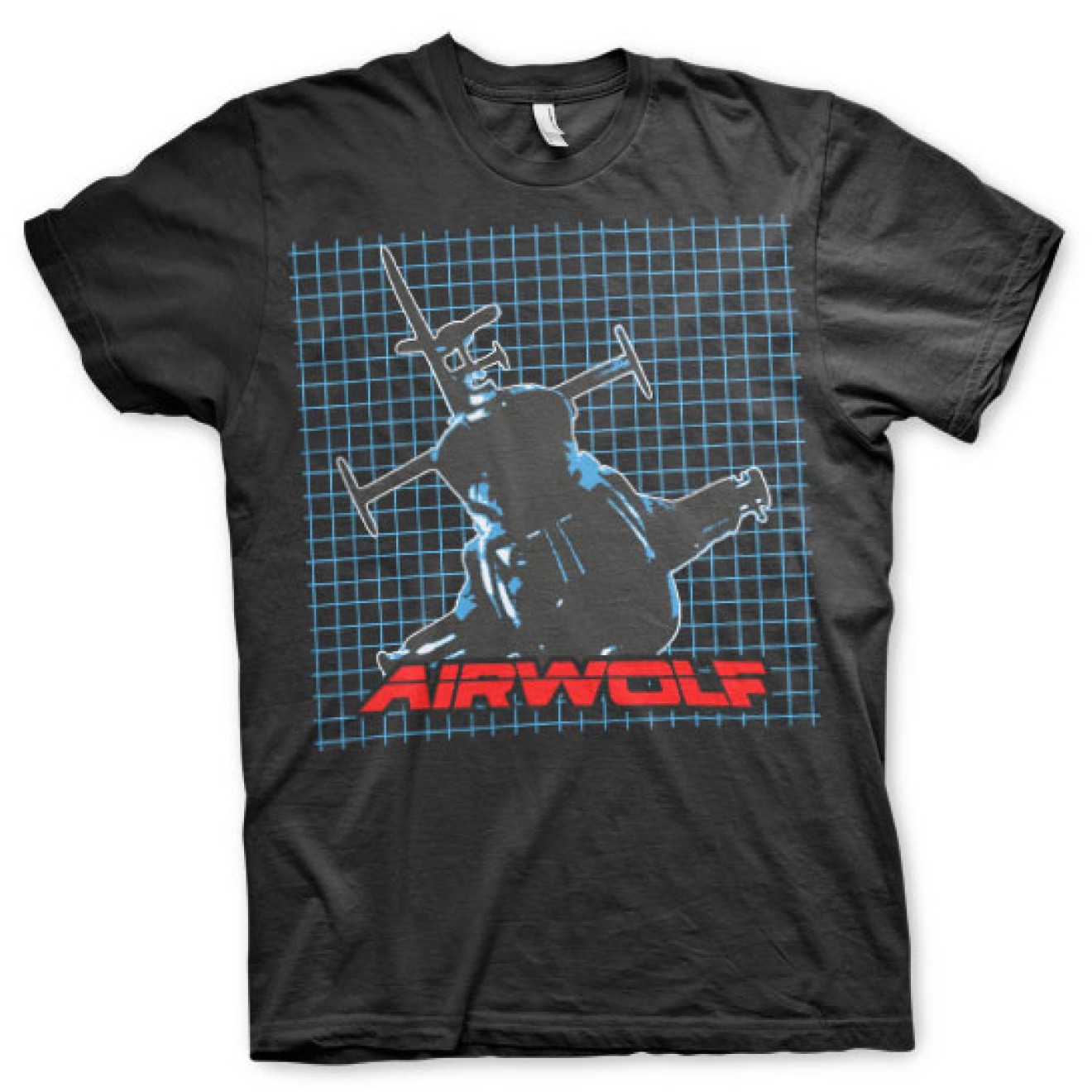 Airwolf Pattern T-Shirt