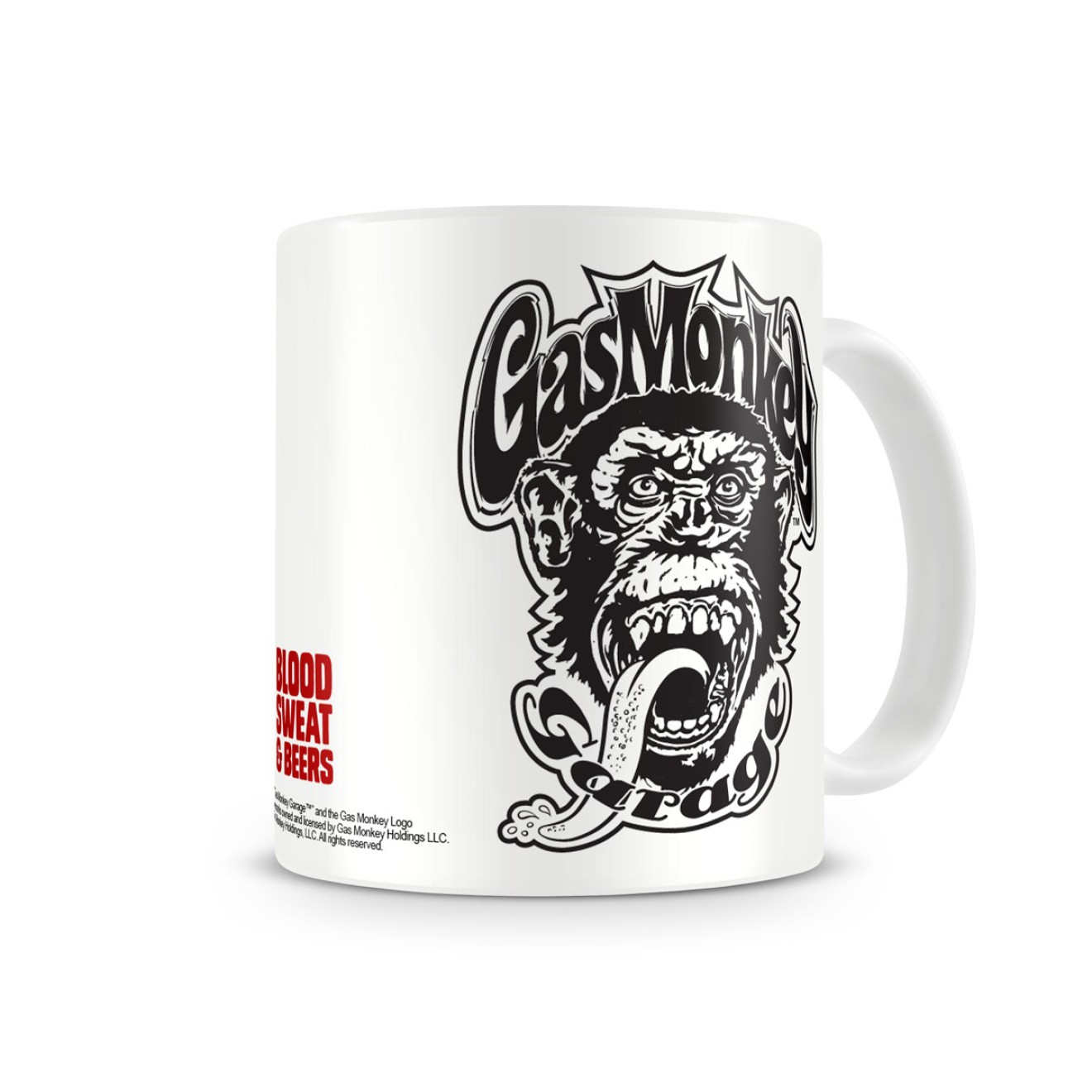 Gas Monkey Garage Coffee Mug - Blood, Sweat & Beer
