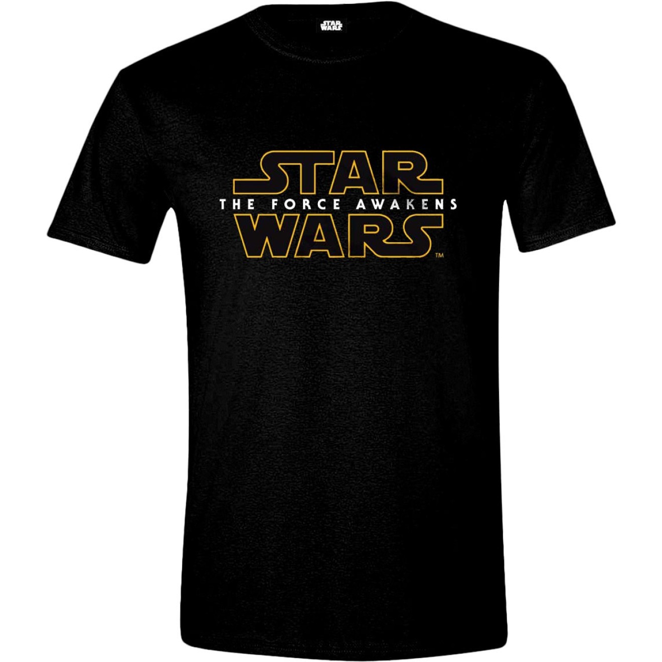 Star Wars T-Shirt the Force Awakens Gold tee
