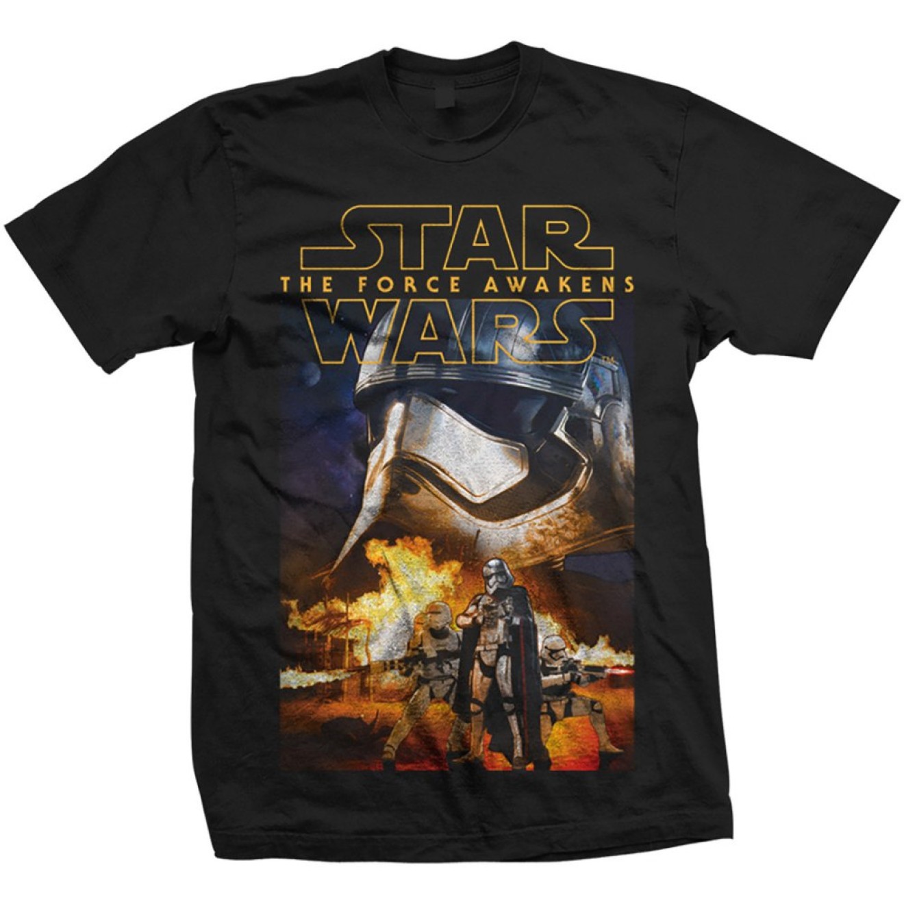 Star Wars T-Shirt Phasma and Stormtroopers tee