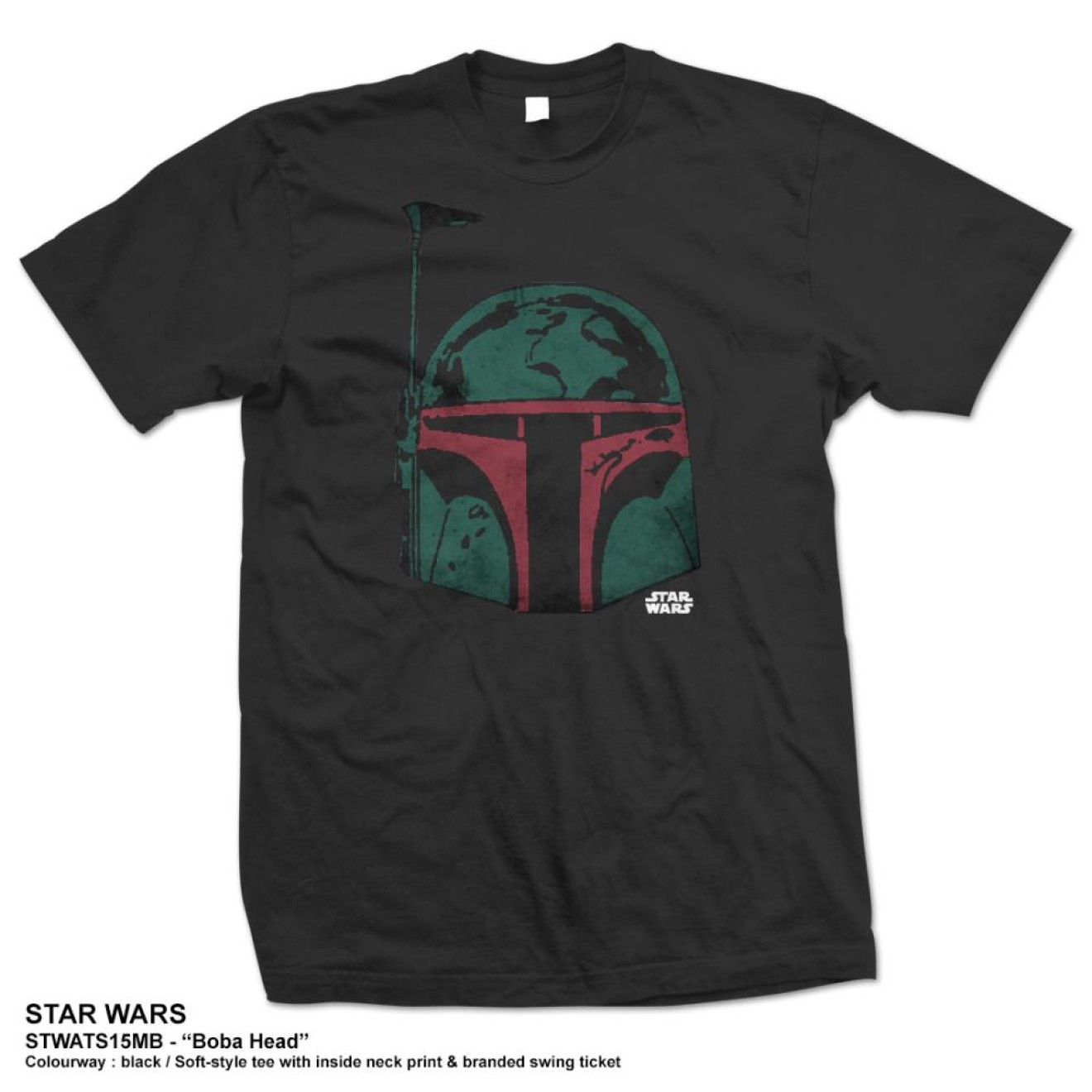 Star Wars T-Shirt Boba Fett Head tee