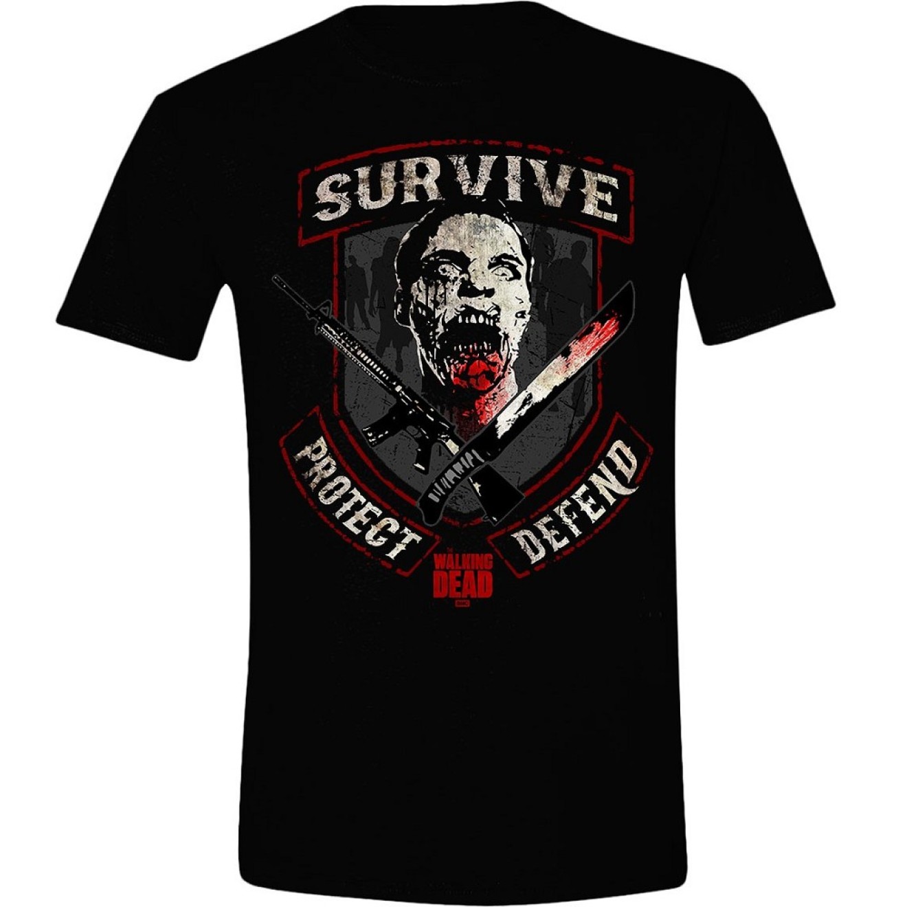 The Walking Dead - Survive, Protect and Defend T-Shirt