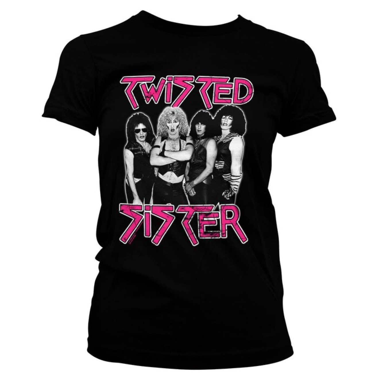 Twisted Sister Girly Tee T-Shirt
