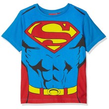 Superman - camiseta para niños con capa